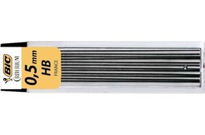Etui de 12 Mines CRITERIUM HB 0 5 mm BIC