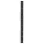 vidaXL Membrane anti-mauvaises herbes noir 1 5x50 m PP