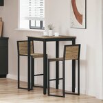 vidaXL Table de salle à manger / Table de repas Bois d'ingénierie