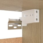 vidaXL Garde-robe chêne sonoma 70x32 5x35 cm bois d'ingénierie