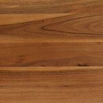 vidaXL Table à manger Bois d'acacia massif et acier 75x75x76 cm