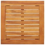 vidaXL Ensemble de jardin 6 pièces avec coussins en bois d'acacia
