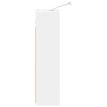 vidaXL Armoire Miroir de Salle de Bain Blanc 43 x 16 x 62.5 cm
