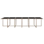 Salon de jardin meuble d'extérieur ensemble de mobilier avec coussins 17 pièces résine tressée beige 02_0018287