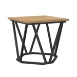 vidaXL Ensemble de tables d'appoint 2 Pièces Chêne artisanal
