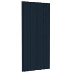 vidaXL Panneaux de toiture 36 Pièces Acier galvanisé Anthracite 100x45 cm