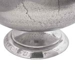 vidaXL Tasse Argent 62 x 35 x 33 cm Aluminium