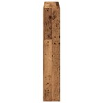 vidaXL Étagère cube murale 12 compartiments vieux bois bois ingénierie