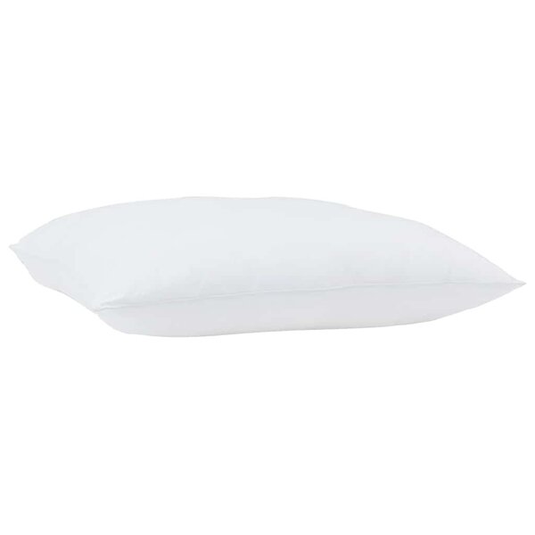 vidaXL Duvet avec Oreiller 2 Pièces Blanc 155 x 200 cm Microfibre