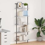vidaXL Étagère Sonoma gris 60 x 24 x 168 cm Bois d'ingénierie