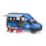 Bruder 02684 - MB Sprinter Camper avec conducteur