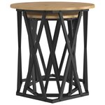 vidaXL Table basse 2 Pièces chêne artisanal 50 x 50 x 50 cm
