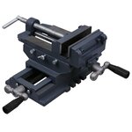 vidaXL Étau de perceuse à pression manuelle 127 mm