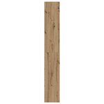 vidaXL Bibliothèque chêne artisanal 80 x 30 x 198 cm Bois d'ingénierie