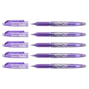 Stylo roller FRIXION BALL 05  violet x 5 PILOT