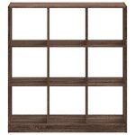 vidaXL Bibliothèque chêne marron 102x32x108 cm bois d'ingénierie