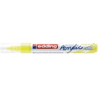 Marqueur acrylique moyen 5100 jaune fluOrescent 2-3 mm EDDING
