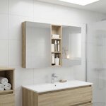 vidaXL Ensemble de Meubles de Salle de Bain 3 Pièces 100 x 10 5 x 60 5 cm