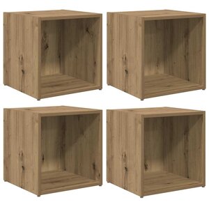 vidaXL Meuble TV Marron
