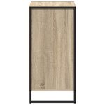 vidaXL Buffet avec tiroir Sonoma 81 x 36 x 150.5 cm Bois d'ingénierie
