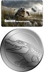Pièce de monnaie en Platine 12 Dollars g 0.031 (1/1000 oz) Millésime 2026 DEMON CROCODILE 1/1000 (PRÉCOMMANDE)