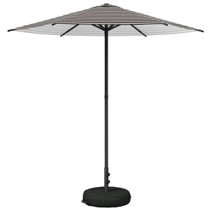vidaXL Parasol de jardin avec base 230 x 230 cm Polyester