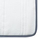 vidaXL Matelas de sommier à lattes 160x80x20 cm mi-doux tissu