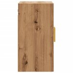 vidaXL Armoire murale chêne artisanal 60x31x60 cm bois d'ingénierie