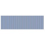 vidaXL Auvent Rétractable Bleu et blanc 350 x 200 cm Tissu et métal