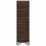 vidaXL Bibliothèque chêne marron 50x31x169 cm bois d'ingénierie