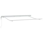vidaXL Cadre d'auvent électrique rétractable 3 5x2 cm métal
