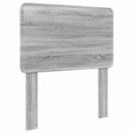 vidaXL Cadre de lit Gris Sonoma 75 x 190 cm Bois d'ingénierie