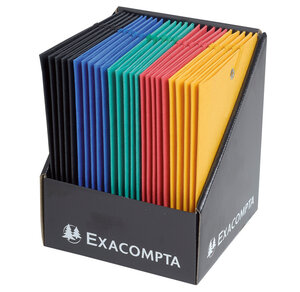 Chemise 3Rabat + Elast.12x16 SCOTTEN Ass. EXACOMPTA