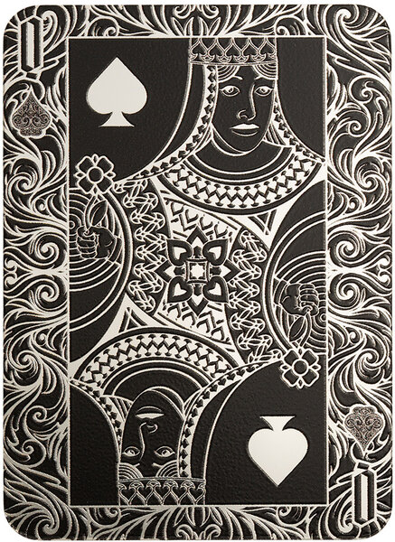 Monnaie QUEEN OF SPADES Royal Flush 1 Oz Argent 2$ Solomon Islands 2026 (PRÉCOMMANDE)