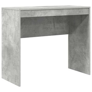 vidaXL Bureau Gris béton 90 x 40 x 76 cm Bois d'ingénierie