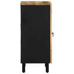 vidaXL Buffet 40x33 5x75 cm bois de manguier brut massif