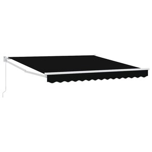 vidaXL Auvent Noir 300 x 250 x 165 cm Polyester
