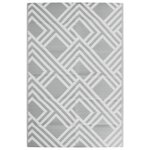 vidaXL Tapis d'extérieur Gris 120x180 cm PP