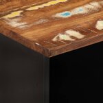 vidaXL Meuble TV 100x33x46 cm bois de récupération et d'ingénierie