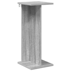 vidaXL Support de Plante Sonoma gris 25 x 25 5 x 60 5 cm