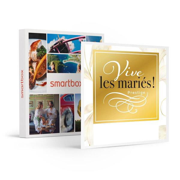 SMARTBOX - Coffret Cadeau Vive les mariés ! Prestige -  Multi-thèmes