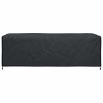 vidaXL Housse pour mobilier d'extérieur Noir 300 x 140 x 90 cm 420D