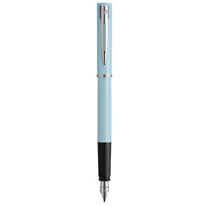 Waterman allure pastel stylo plume  bleu pastel  plume fine  encre bleue  coffret cadeau