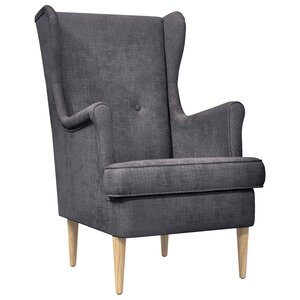 vidaXL Fauteuil Gris foncé ARES