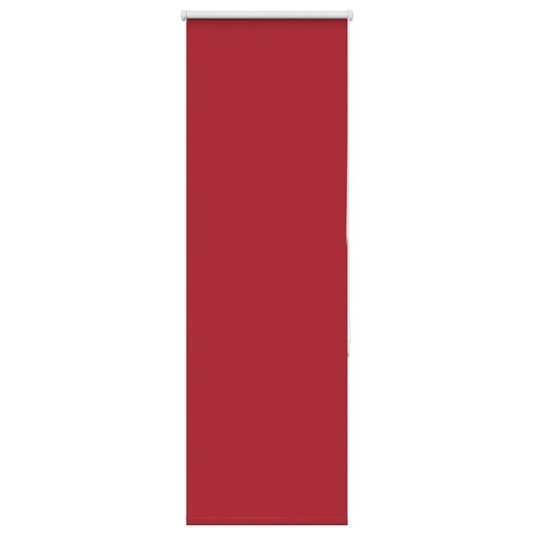 vidaXL Store enrouleur occultant rouge largeur du tissu 45 7 cm