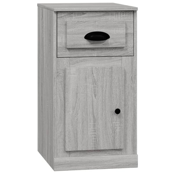 vidaXL Armoire latérale avec tiroir sonoma gris 40x50x75 cm