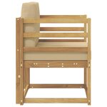vidaXL 2 Pièce Ensemble de canapés d'extérieur Polyester