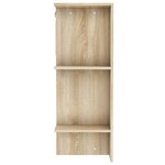vidaXL Armoire de couloir Chêne sonoma 97 5x37x99 cm Bois d'ingénierie