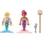 PLAYMOBIL 71799 - Duo : Couple de sirène et triton avec sceptre et trident