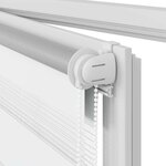 vidaXL Store 60 x 120 cm Blanc